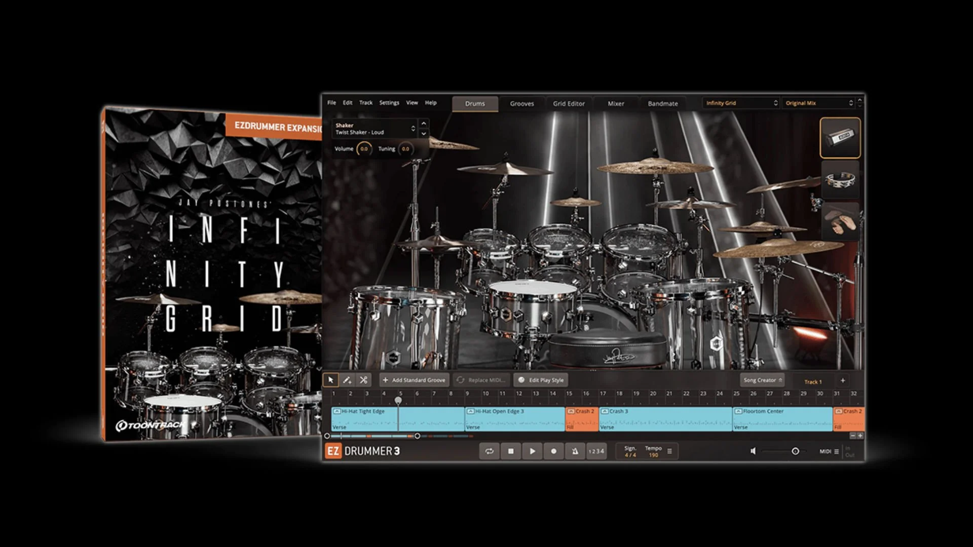 Toontrack Infinity Grid EZX Drum Expansion Released | Production